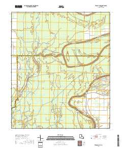 Tensas Bluff 2018 topographic map thumbnail