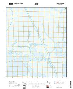 Three Bayou Bay 2018 topographic map thumbnail
