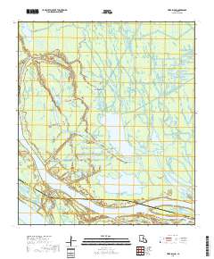 Tiger Island 2018 topographic map thumbnail