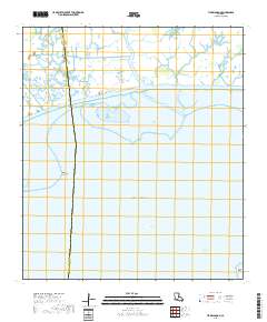 Tigre Lagoon 2018 topographic map thumbnail
