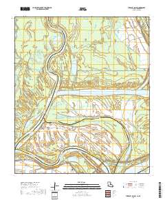 Turnbull Island 2018 topographic map thumbnail