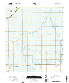 West of Johnson Bayou 2018 topographic map thumbnail