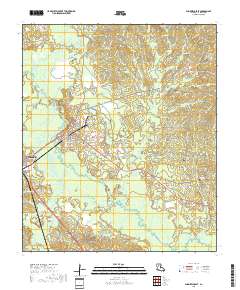 Winnfield East 2018 topographic map thumbnail