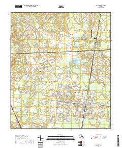 Zachary 2018 topographic map thumbnail