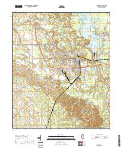 Aberdeen 2018 topographic map thumbnail