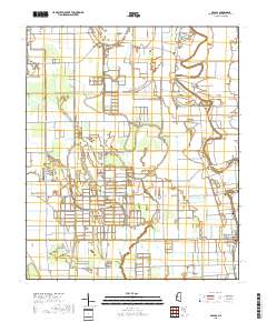 Arcola 2018 topographic map thumbnail