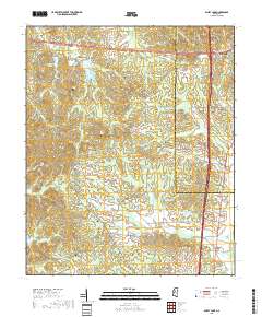 Bailey Lake 2018 topographic map thumbnail