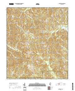 Baxterville 2018 topographic map thumbnail