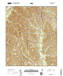 Bay Springs 2018 topographic map thumbnail