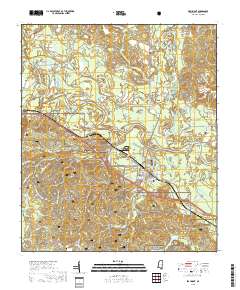 Beaumont 2018 topographic map thumbnail
