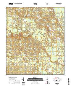 Benndale 2018 topographic map thumbnail