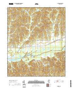 Benwood 2018 topographic map thumbnail