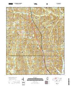 Bond 2018 topographic map thumbnail