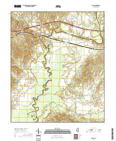 Bovina 2018 topographic map thumbnail