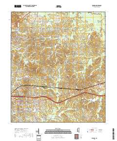 Brandon 2018 topographic map thumbnail