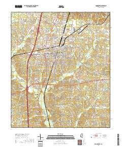 Brookhaven 2018 topographic map thumbnail