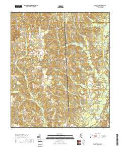 Brown Town 2018 topographic map thumbnail