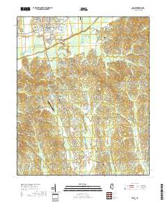 Bruce 2018 topographic map thumbnail