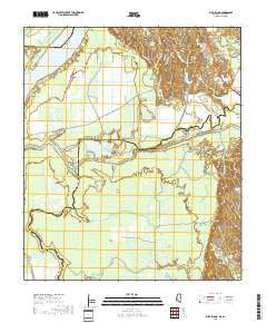 Buck Island 2018 topographic map thumbnail
