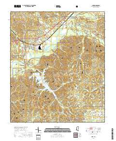 Bude 2018 topographic map thumbnail