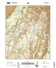 Caledonia 2018 topographic map thumbnail