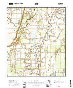 Cary 2018 topographic map thumbnail
