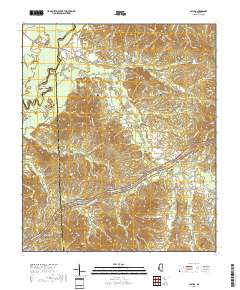 Cayuga 2018 topographic map thumbnail