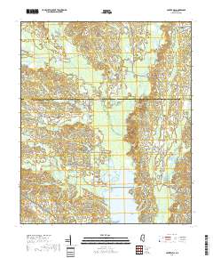 Center Hill 2018 topographic map thumbnail