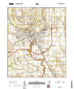 Clarksdale 2018 topographic map thumbnail