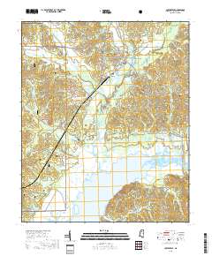 Coffeeville 2018 topographic map thumbnail