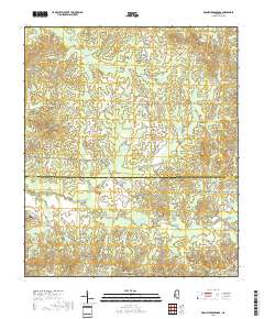 Dabney Crossroads 2018 topographic map thumbnail