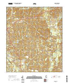 Denham 2018 topographic map thumbnail
