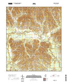 Dentville 2018 topographic map thumbnail