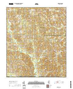 Dexter 2018 topographic map thumbnail