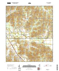 Duck Hill 2018 topographic map thumbnail
