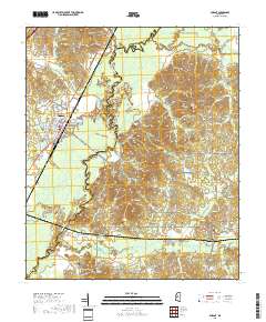 Durant 2018 topographic map thumbnail