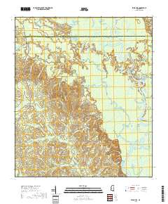 Easen Hill 2018 topographic map thumbnail