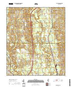 Eastabuchie 2018 topographic map thumbnail