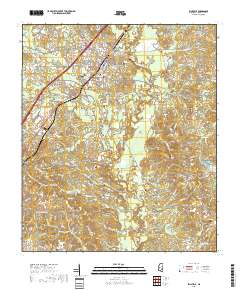 Ellisville 2018 topographic map thumbnail