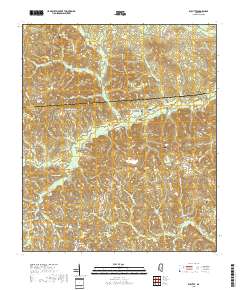 Eucutta 2018 topographic map thumbnail