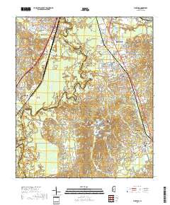 Florence 2018 topographic map thumbnail