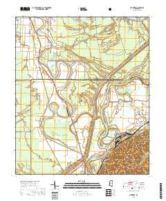 Floweree 2018 topographic map thumbnail