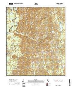 Fords Creek 2018 topographic map thumbnail