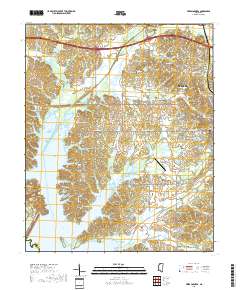 Frees Corners 2018 topographic map thumbnail