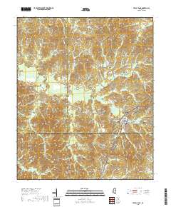 French Camp 2018 topographic map thumbnail