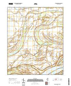Friars Point NW 2018 topographic map thumbnail