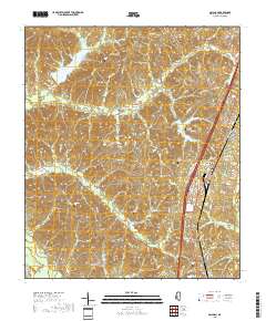 Gallman 2018 topographic map thumbnail