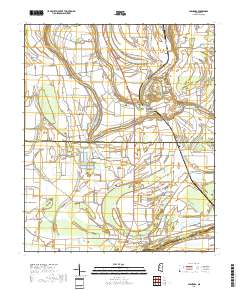 Glendora 2018 topographic map thumbnail