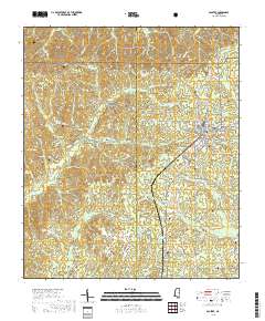 Gloster 2018 topographic map thumbnail