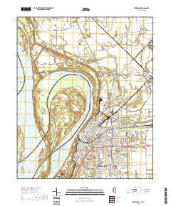 Greenville 2018 topographic map thumbnail